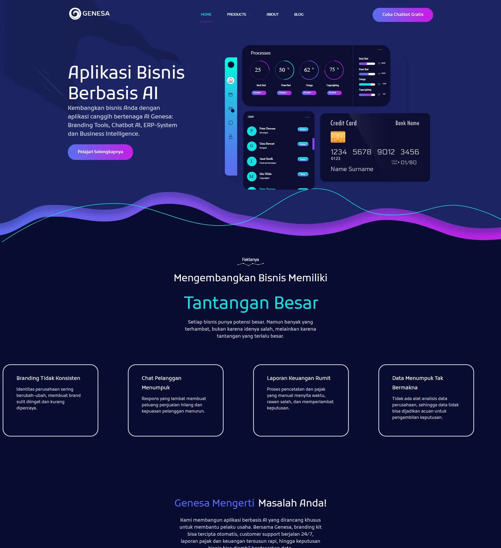 GENESA — AI Automation Platform